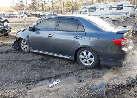 2011 Toyota Corolla S from USA, damaged, VIN 2T1BU4EE9BC566689